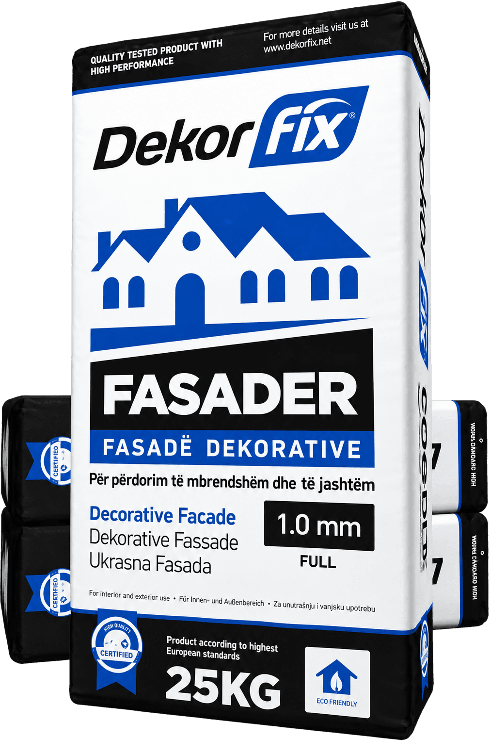 Fasder 1.0mm, Fasada