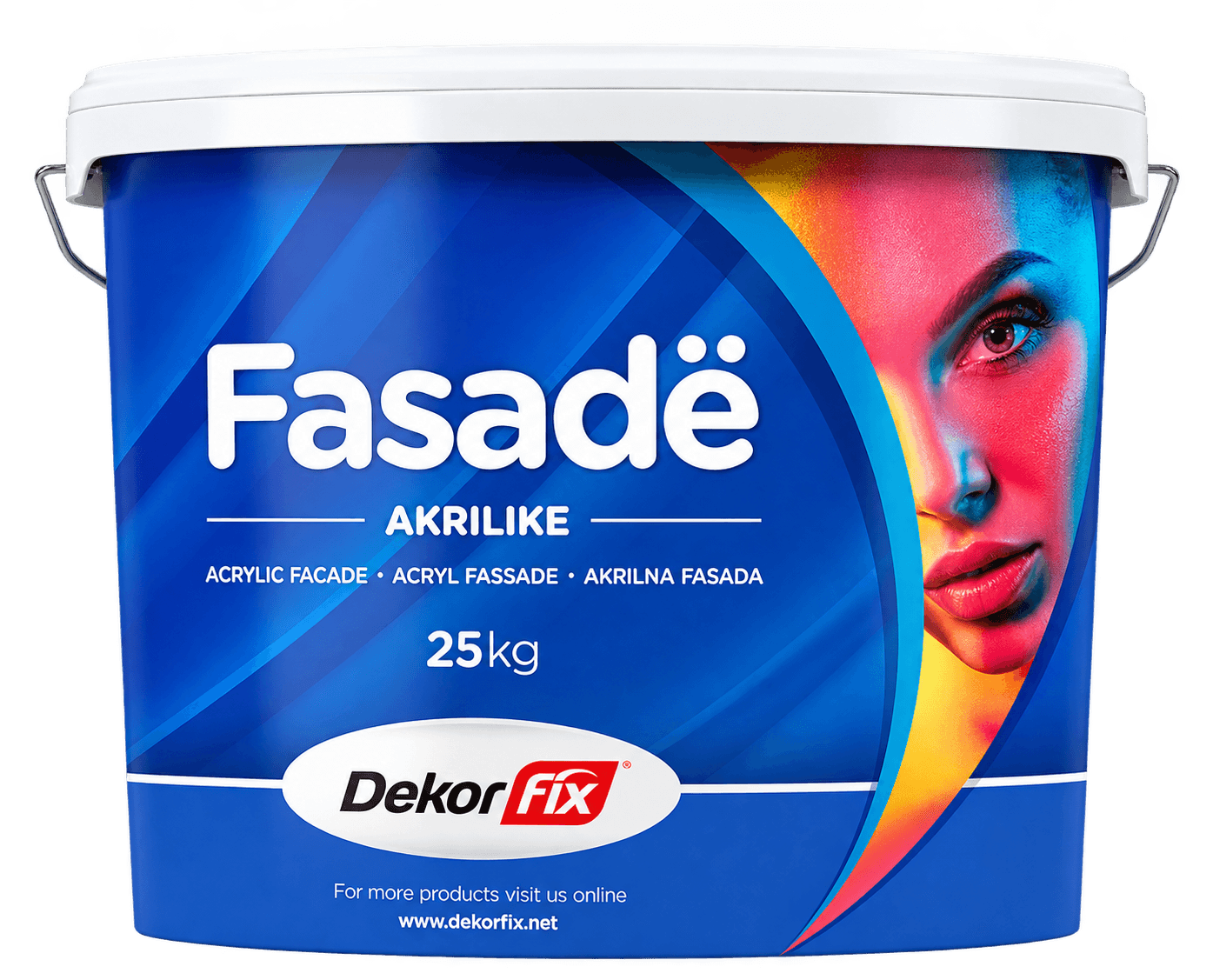 Fasad Akrilike, Fasada